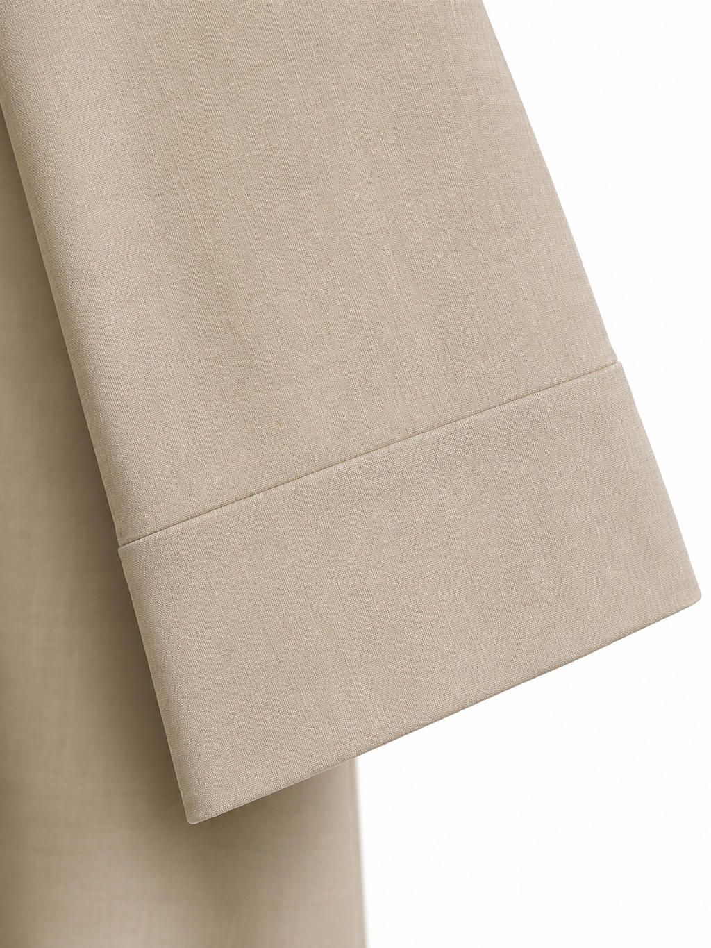 Abaya à manches larges effet lin – Noura