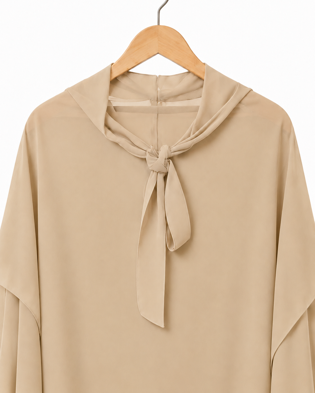 Khimar Salma – Mousseline trois volants