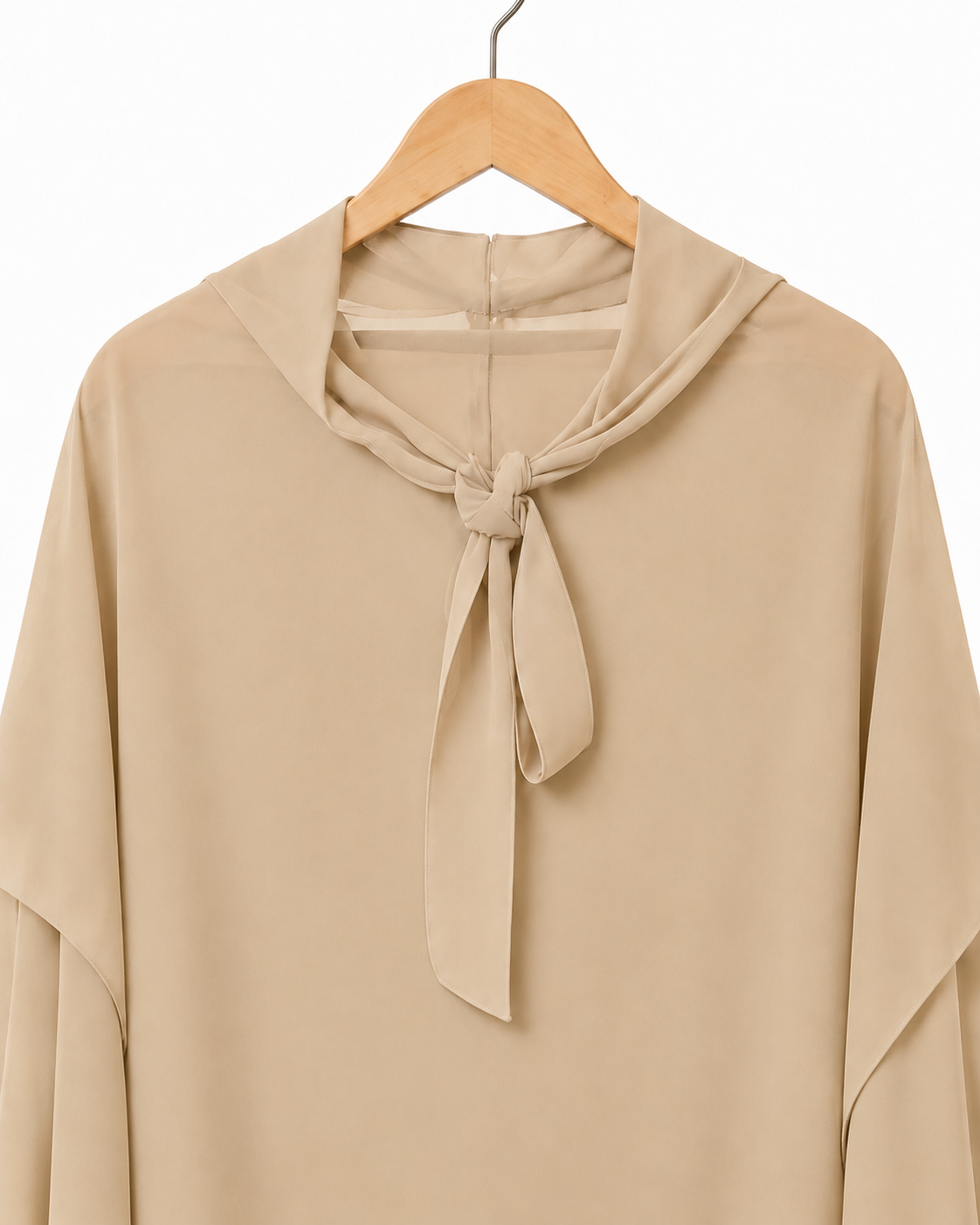 Khimar Salma – Mousseline trois volants