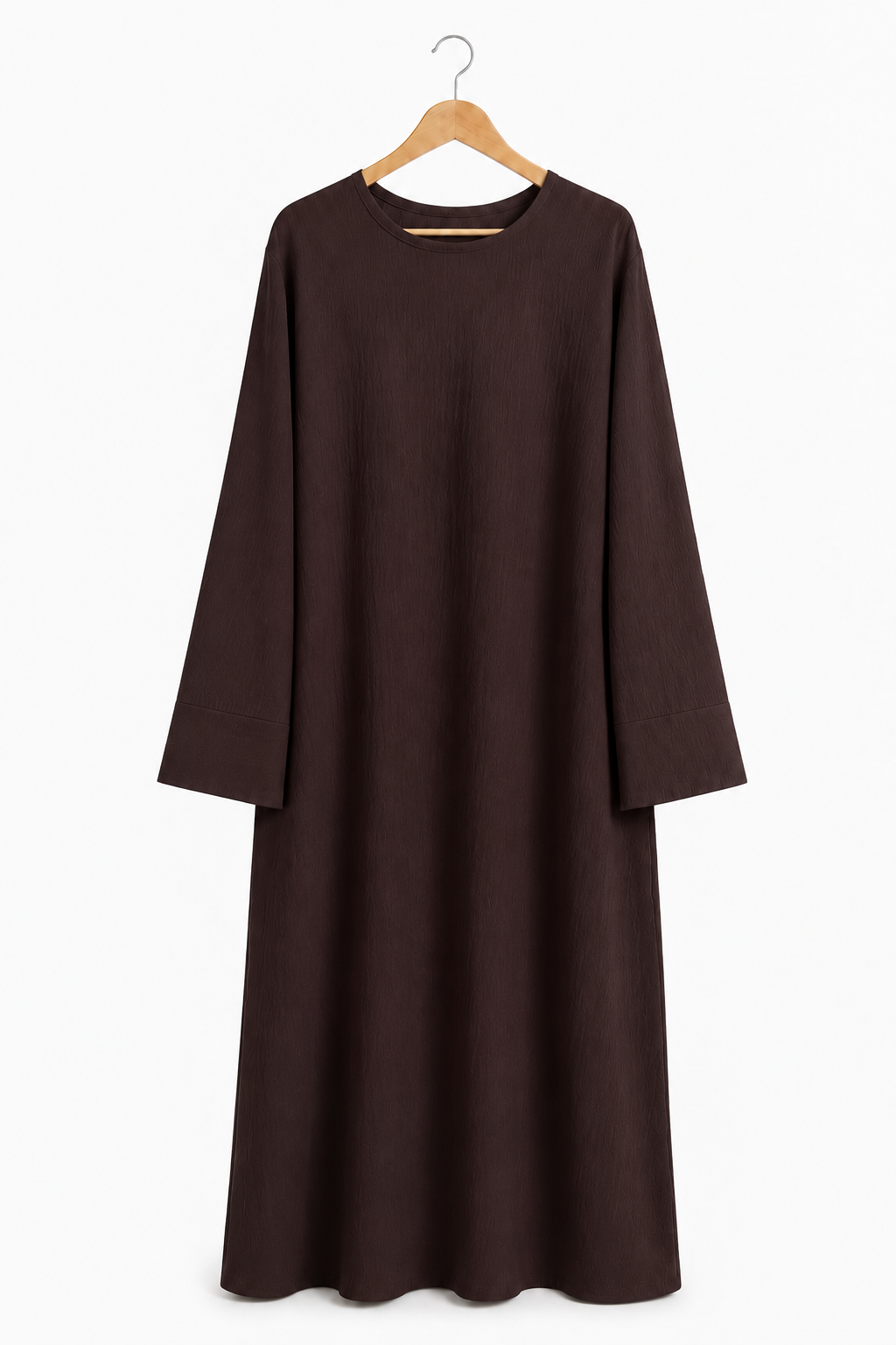 Abaya à manches carrées en tissu jazz – Safa