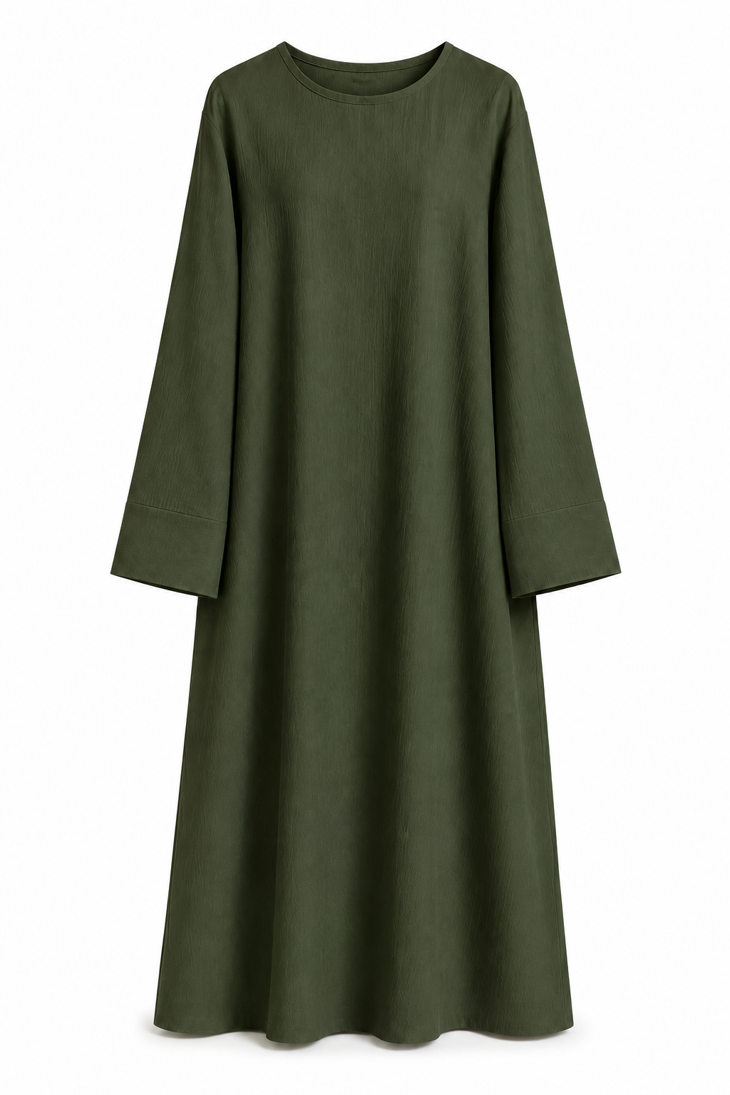 Abaya à manches carrées en tissu jazz – Safa