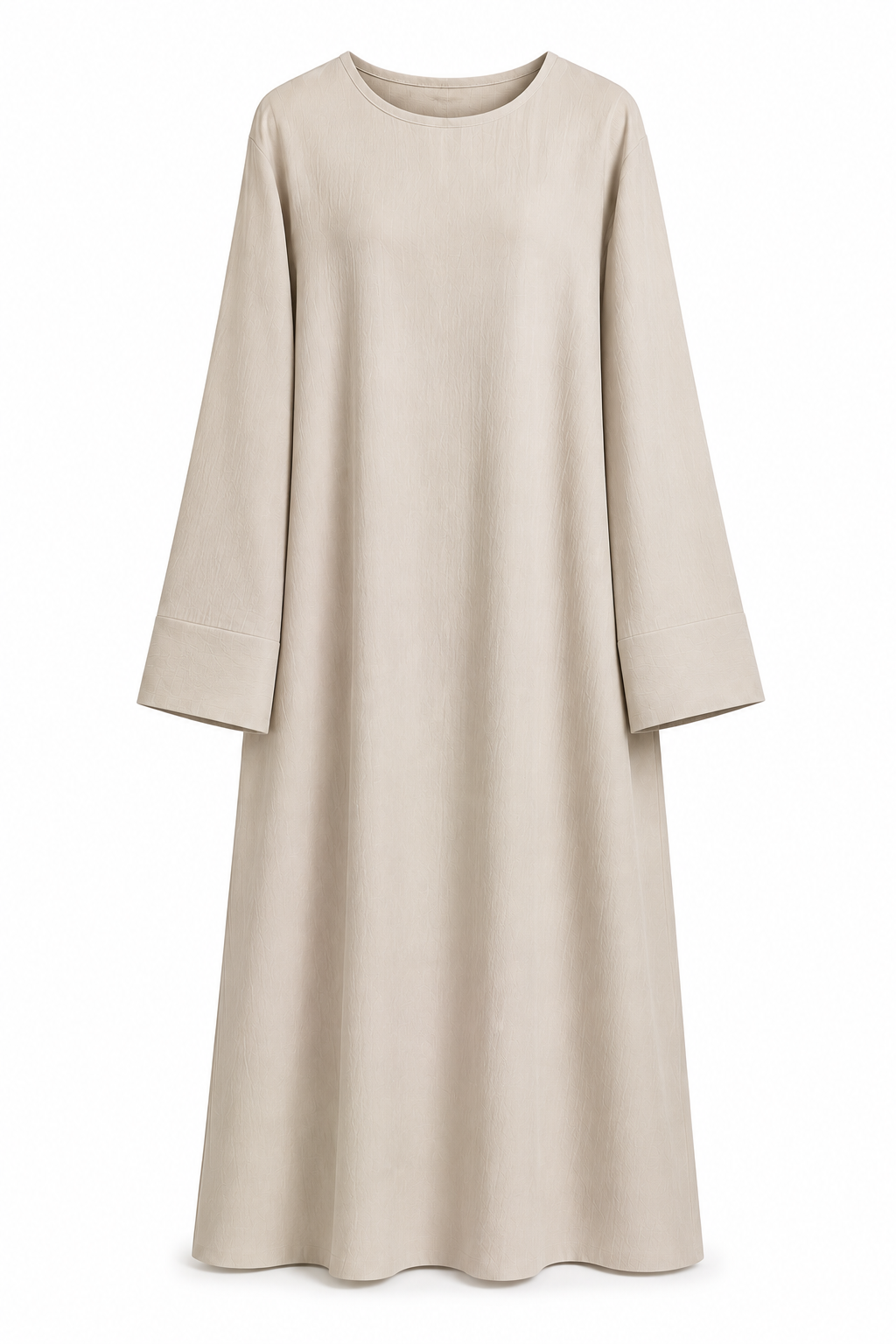 Abaya à manches carrées en tissu jazz – Safa