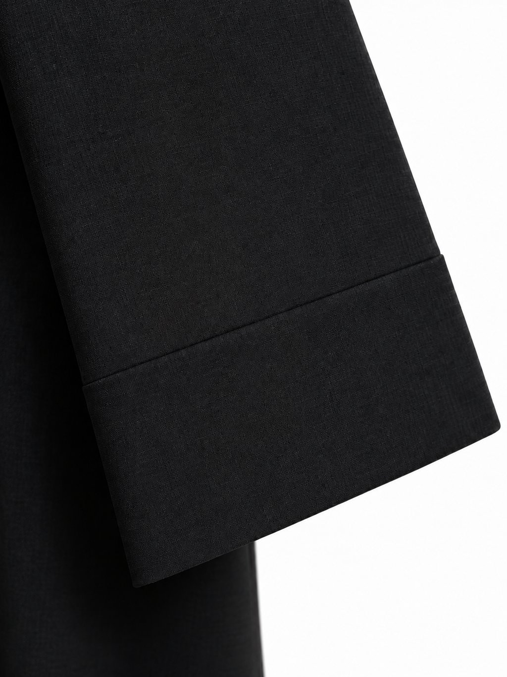 Abaya à manches larges effet lin – Noura
