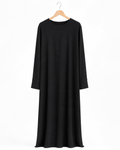 Abaya à manches carrées en tissu jazz – Safa