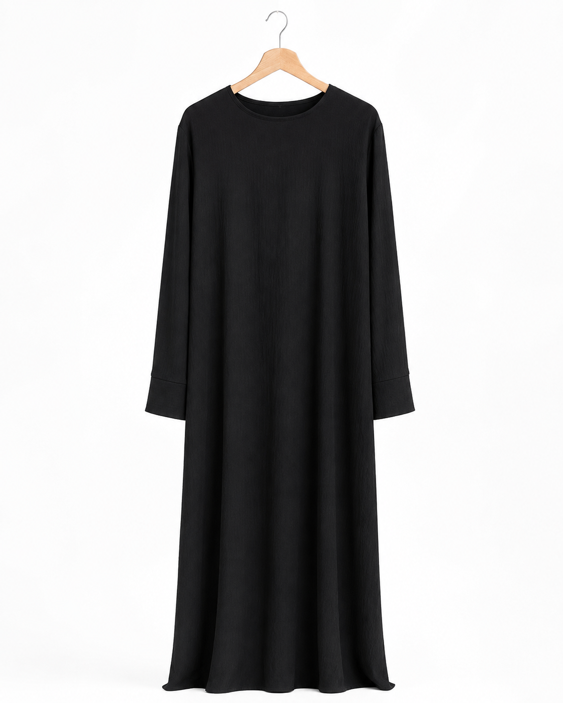 Abaya à manches carrées en tissu jazz – Safa