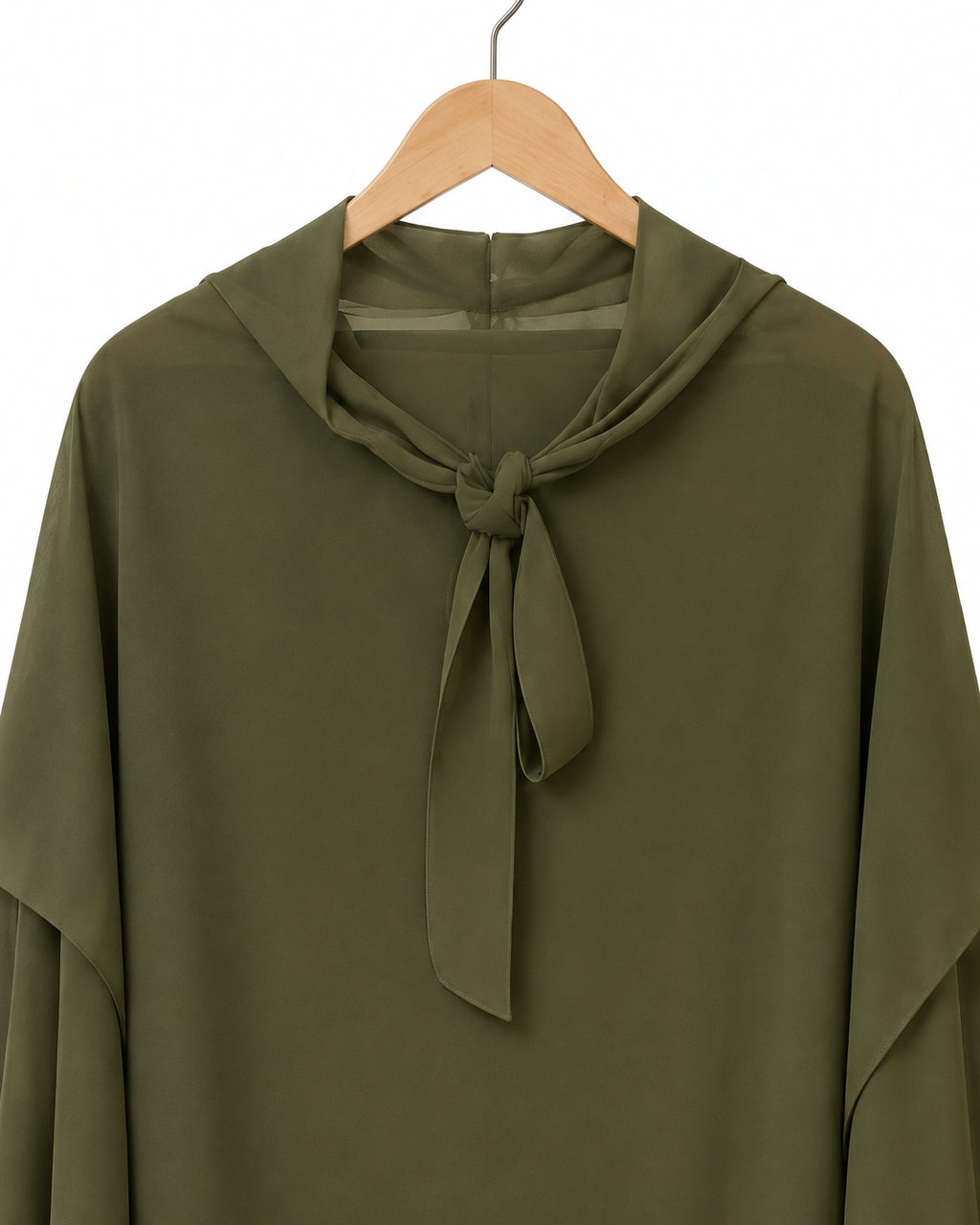 Khimar Salma – Mousseline trois volants