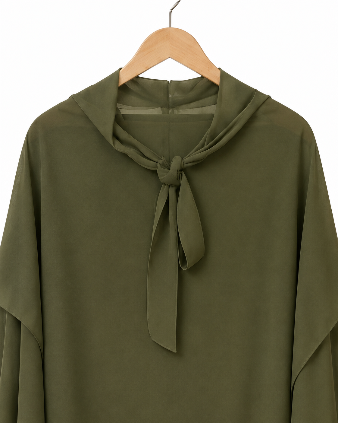 Khimar Salma – Mousseline trois volants