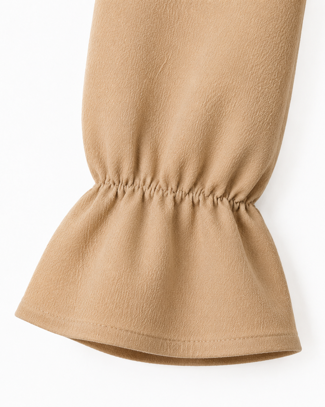 Abaya à manches volantées en tissu jazz – Mayssa